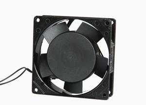 Quality Cooling AC DC Axial Fans 2800rpm 34 CFM Air Flow Ball Bearing Metal Frame wholesale
