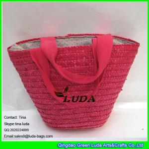 Quality LUDA 2012 fashion wheat straw bags wholesale
