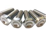Year Natural Exceptional Performance Titanium Sprint Ti Hex Head Bolt 5/16"-18 x