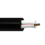 TWO FRP Single Mode GYFFY Aerial Fiber Optic Cable 6 / 8 / 12 / 24 Cores Mini