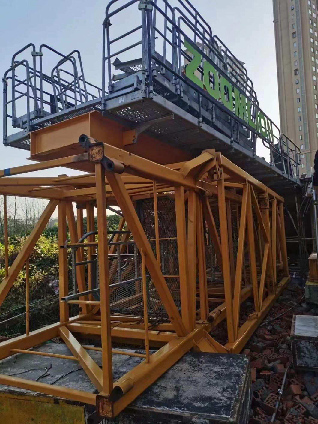 21 Years Tower Crane (WA6515-10) Company Site Inventory Direct Sales