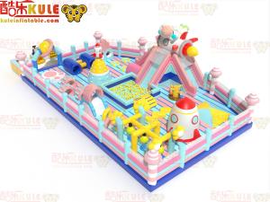 Quality Rocky Theme With Ocean Balls Inflatable Childrens Bouncy Castle wholesale