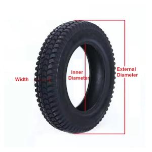 Quality Tear Resistance 916mm Solid Tyre Electric Forklift Parts wholesale