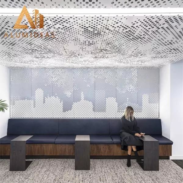 Aluminum panel ceiling