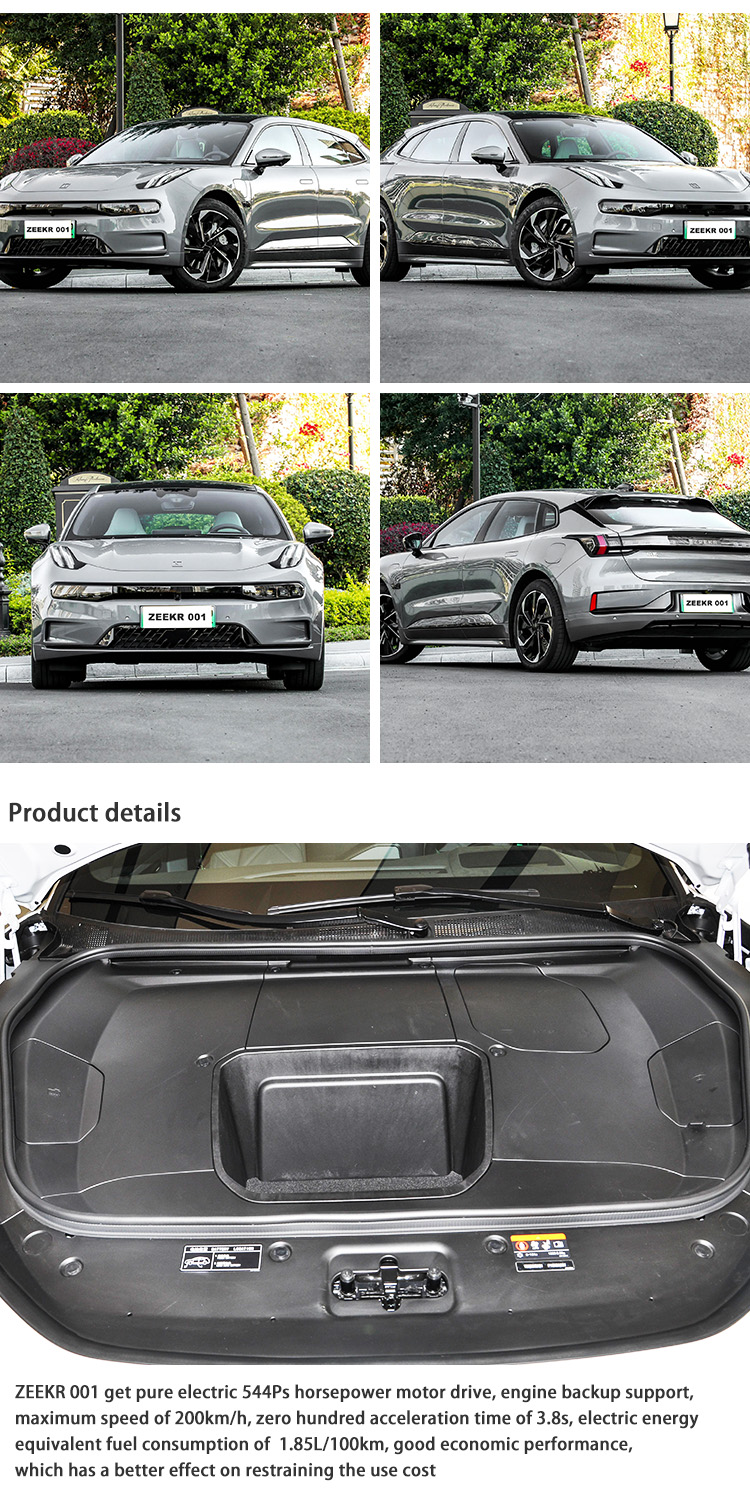 Sustainable New Energy Vehicles Powered High Speed Electric Car 100km