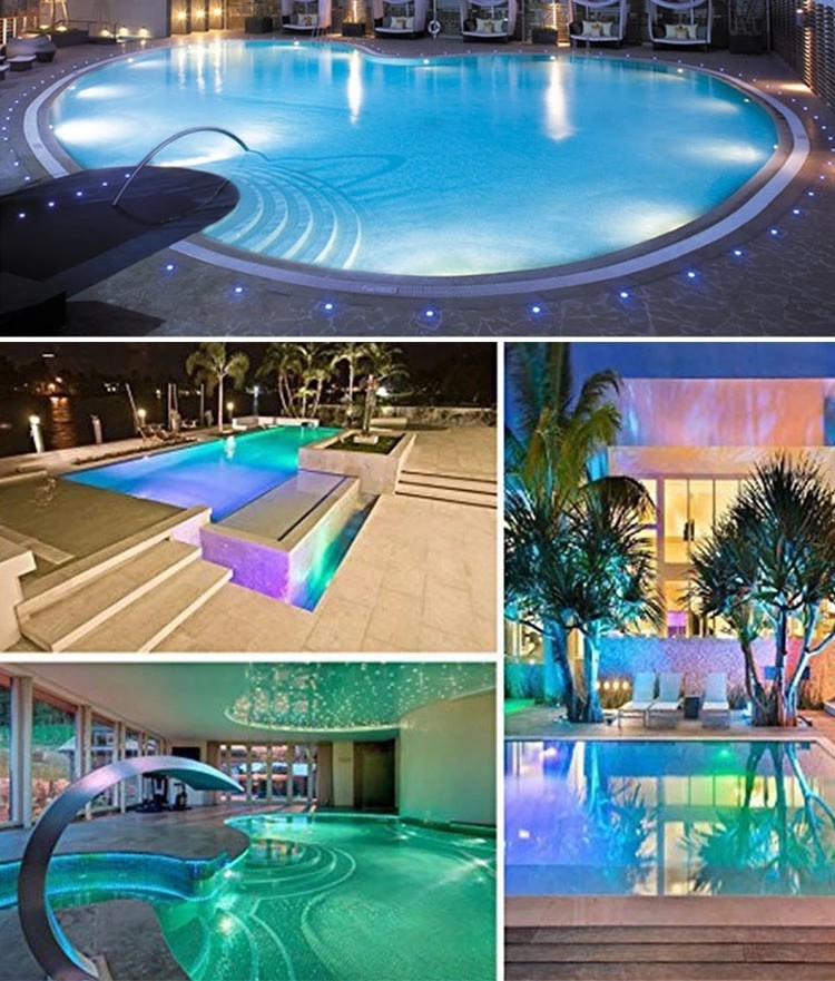 24W Smd Underwater LED Lights For Swimming Pool AC 12V High Brightness