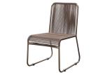Patio Garden Furniture Outdoor Woven Rope Chairs without Armrest