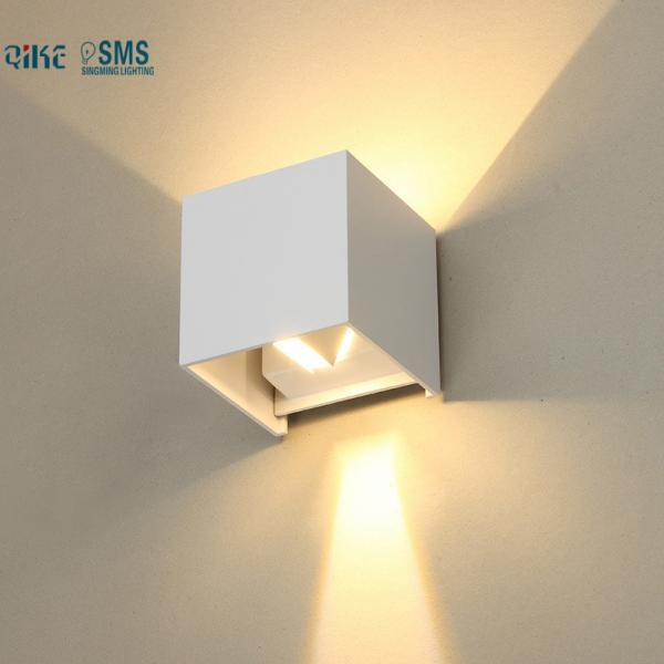 Square Best-selling cross led wall light warm white sconce lighting for outdoor