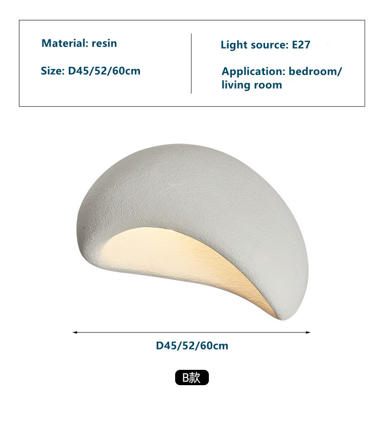 Nordic Minimalist Wabi-Sabi Wind Led Ceiling Lamps Chandelier(WH-VP-169)