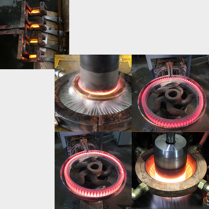 120kw Induction Quenching Hardening Heating Machine For Helical Gear And Shaft