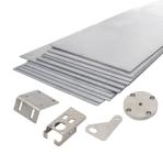 Powder Coating Laser Cutting Metal Parts 0.005mm Precision