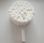 Organic Round Dental Cotton Roll Lightweight CE ISO FDA Approved Pliable