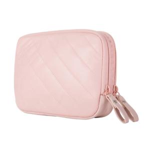 Quality Double Zipper Bridesmaid Gift Waterproof PU Cosmetic Bag wholesale