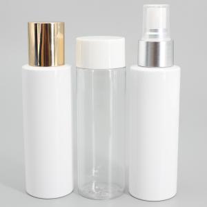 Quality PET Plastic Flat Shoulder 100ml Cosmetic Spray Bottles wholesale