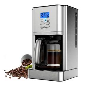 Quality Automatic Electric Espresso Coffee Maker Machine With Grinder Home Commercial wholesale