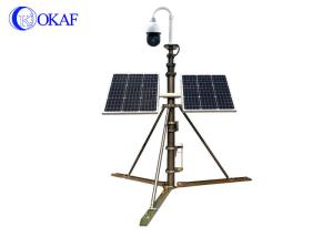 Quality Manual Lifting CCTV Aluminum Telescopic Mast 2.0 Megapixel 1920*1080P With Tripod wholesale