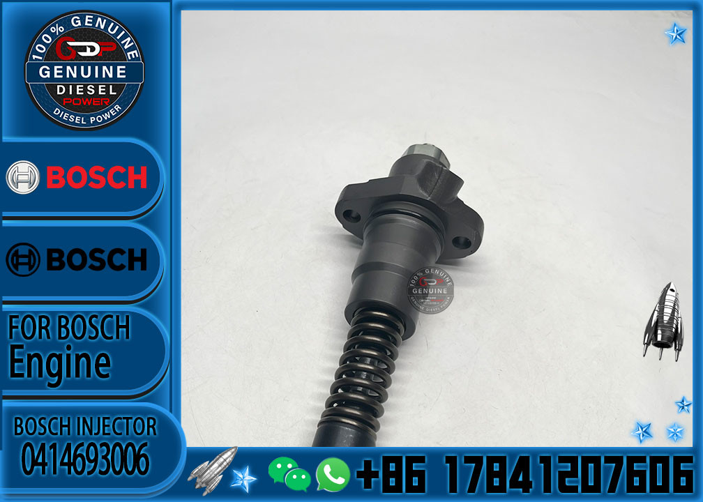 Excavator Spare Parts BOSCH Diesel Engine Injector 0414693006 Fuel Injection Pump Unit Pump 0414693006
