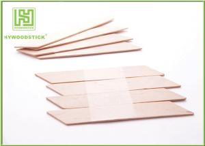 Quality EO Sterilize Face Cream Spatula , Disposable Wooden Cuticle Sticks wholesale