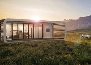 Quality Prefab Light Steel Frame Overwater Bungalows Modular Hotel Unit Lodges wholesale