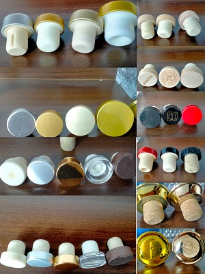 500 Ml 16 Oz Clear Spirit Glass Bottles With Cork Lids And Seal Shrink Capsules Caps
