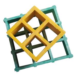 Quality Long Life Fiberglass FRP Car Wash Trench Drain Grating Frp Drainage Grating Floor Panel wholesale