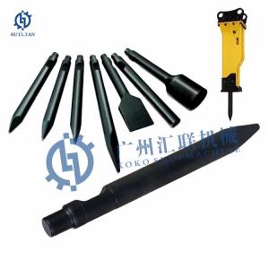 China SB10 SB20 SB30 SB35 SB40 SB43 SB45 SB50 SB60 SB70 Chisels for Stone SB10 SB20 SB30 SB40 Concrete hammer tool excavator breaker chisel on sale