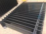 Customized Black Zinc Steel Metal Garrison Fence Panels Maintenance Free