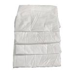 Wholesale Soft Material Standard Size White Bed Sheet Rags Industrial Cleaning