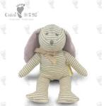 Custom Soft Animal Teddy Bear Toys Cotton Stuffed Striped Bear Toys Kids Soft