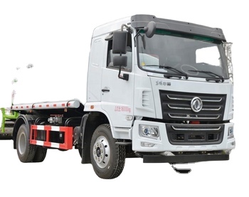 Dongfeng Cargo Trucks with 4X2 Wheel Drive 190HP 6.555T Curb Weight Diesel Fuel Type