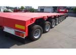 Multi Rotary Axles 100-300 Ton Hydraulic Modular Trailer For Heavy Machine