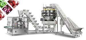 Quality Frozen Food Fruit Multihead Weigher Packing Machine SUS 304 wholesale