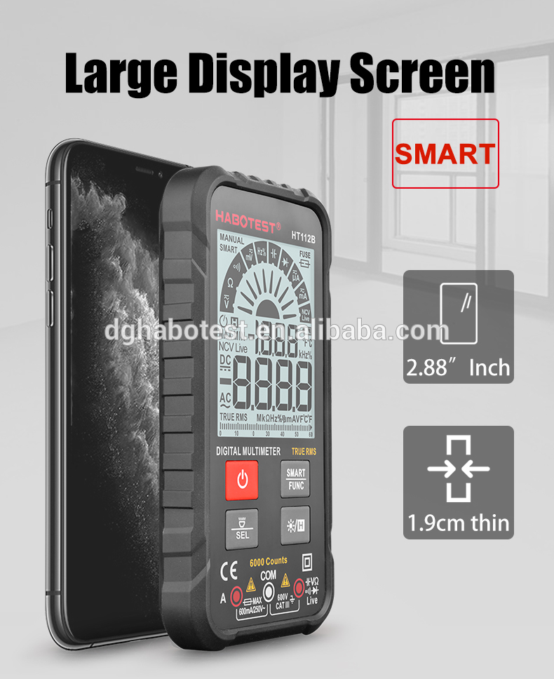600uA Handheld Digital Multimeter