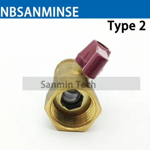 Ball Valve Air Compressor Parts G 1/2 G 1/8 1PC High Quality NBSANMINSE