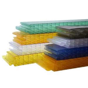 Quality 40mm 25mm 16mm Triple Wall Polycarbonate Panels Sheet wholesale