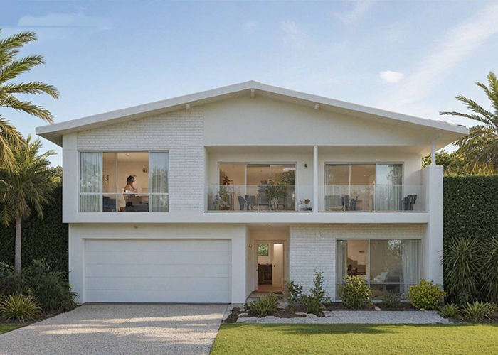 Modern 2 Bedroom Luxury Design Prefabricated Villa Wooden House