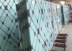 19mm Grinded Digital Ceramic Printed Glass High Temperature Resistant