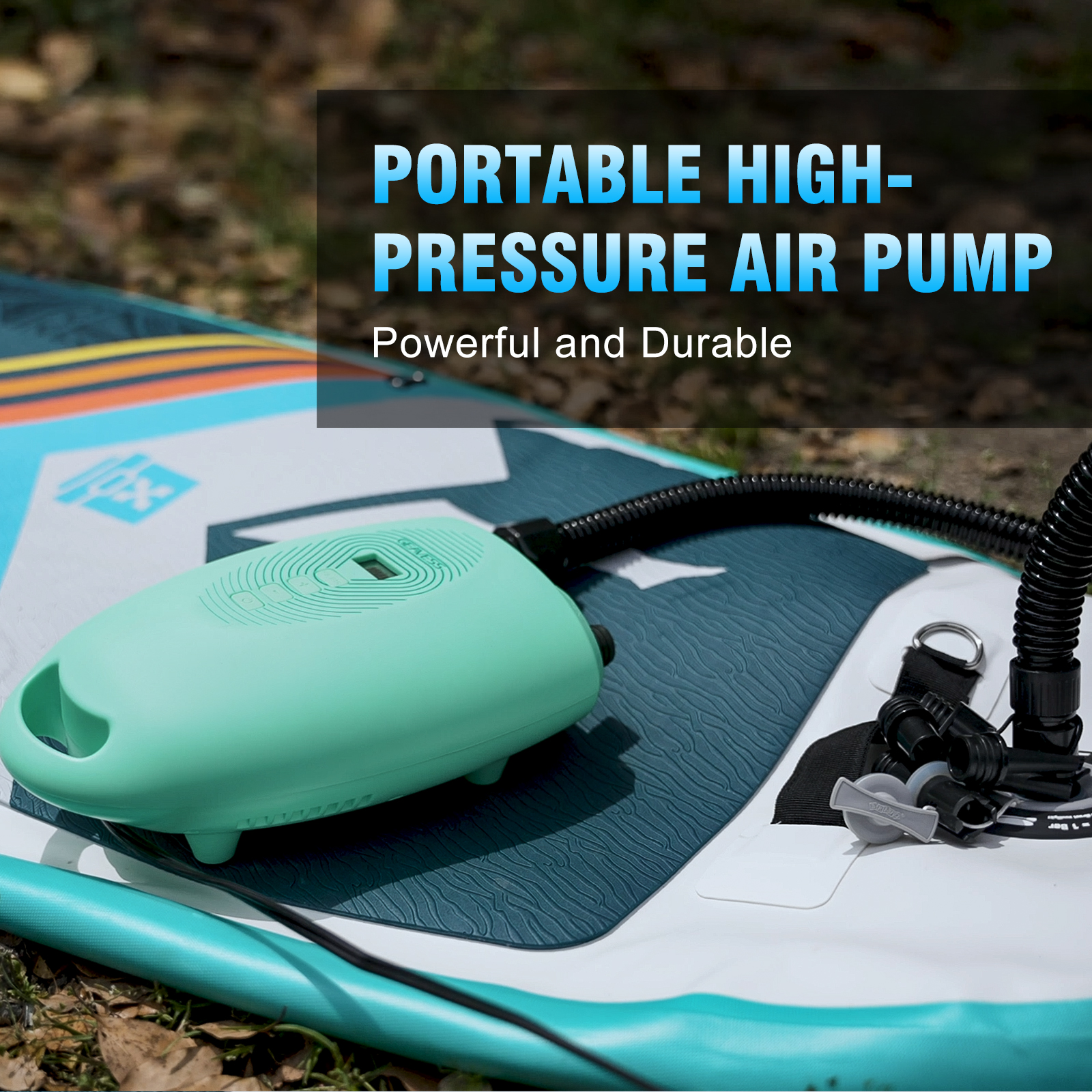 Marine Electric Air Pump with Neoprene 600D Polyester 12'*9'6''*7' Packing Size