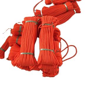 Quality 6mm Composite Polyester Double Braided Rescue Safety Rope with 20KN Breaking Strength wholesale