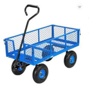 Quality high Versatility Garden Wagon Cart Multi Functional Heavy Duty Yard Cart wholesale