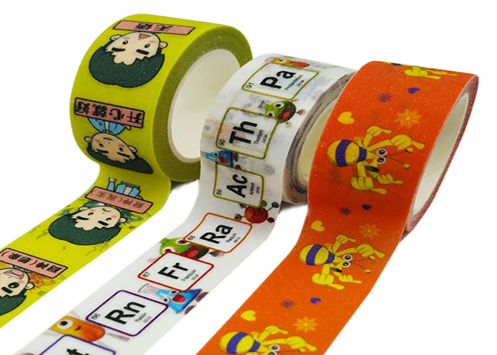 Glitter Washi Tape Custom Printed Washi Tape For Decoration Stationery