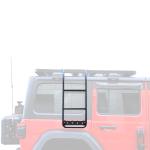 833*400*261 mm BLACK Powder Coated Off-Road Camper Side Ladder Racks For Jeep