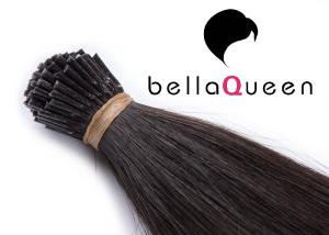 Quality BellaQueen I Tip Keratin Human hair extenison 1g each PC 6A Remy wholesale
