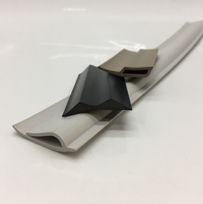Flexible Plastic Capping Strips for Floor Edges 0.5'' to 8'' Height Sample in 5-7 Days