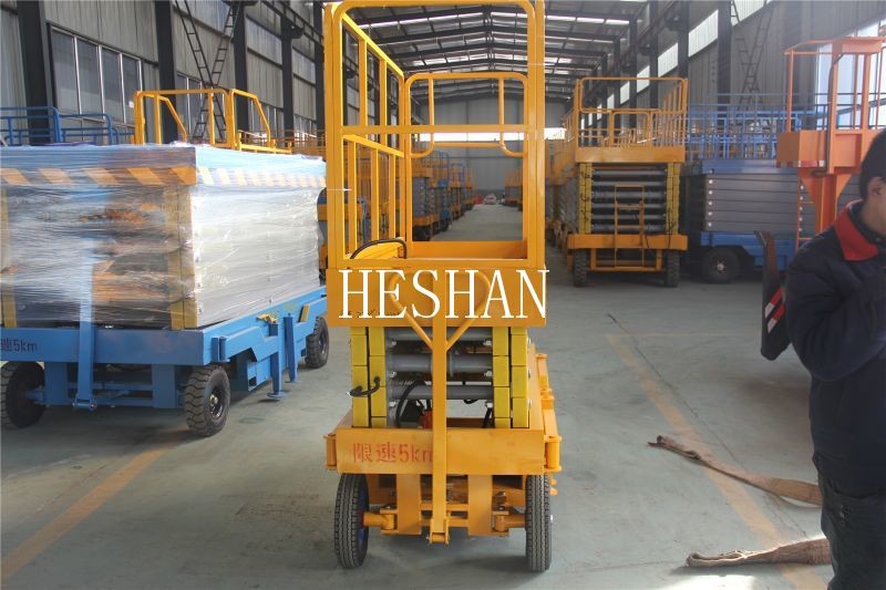 Mobile Aerial Lift Platform Hydraulic Construction Portable Electric Scissor Lift
