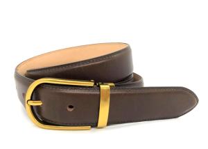 Quality 100% Genuine Cow Leather Men Dress Belts With Pin Buckle Handmade wholesale