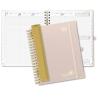 Buy cheap Leatherette Custom Hardcover Planner Jul. 2023 Jun. 2023 Light Pink from wholesalers