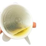 eco-friendly best food cup bowls household cover set kitchen silicone stretch