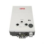 6L Instant Tankless Flue Gas Water Heater Wall Mounted Battery Operated Ignition