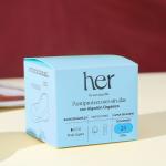 Sanitary Napkins Paper Packaging Box Ivory Board Tuck End Box Custom Brand